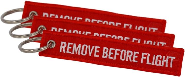Produktbild Mil-tec Schlüsselanhänger REMOVE BEFORE FLIGHT