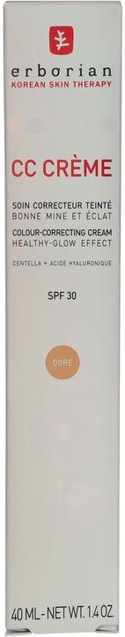 Actual product image Erborian Cc Cream (Golden)