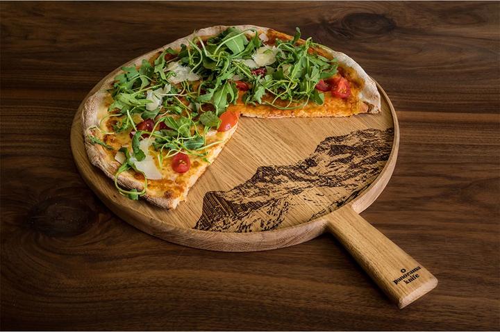 Produktbild Panorama Knife Pizzabrett Eiger, Mönch, Jungfrau