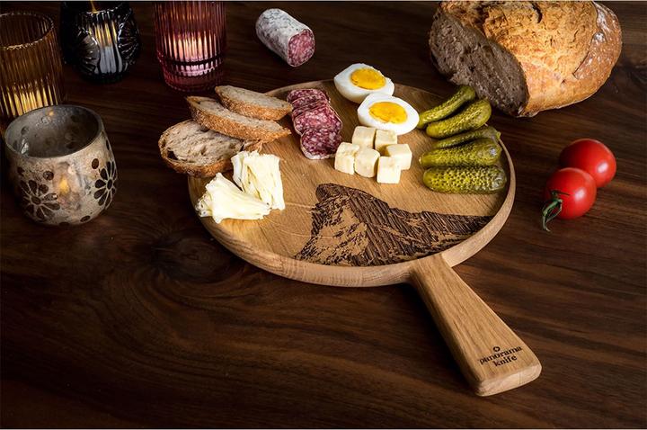 Actual product image Panorama Knife Wooden board