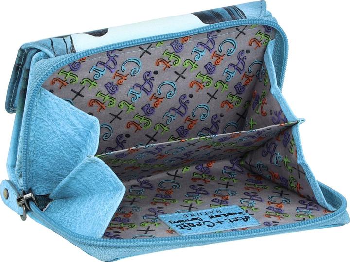 Actual product image Greenland Nature Art+Craft wallet RFID leather 15 cm