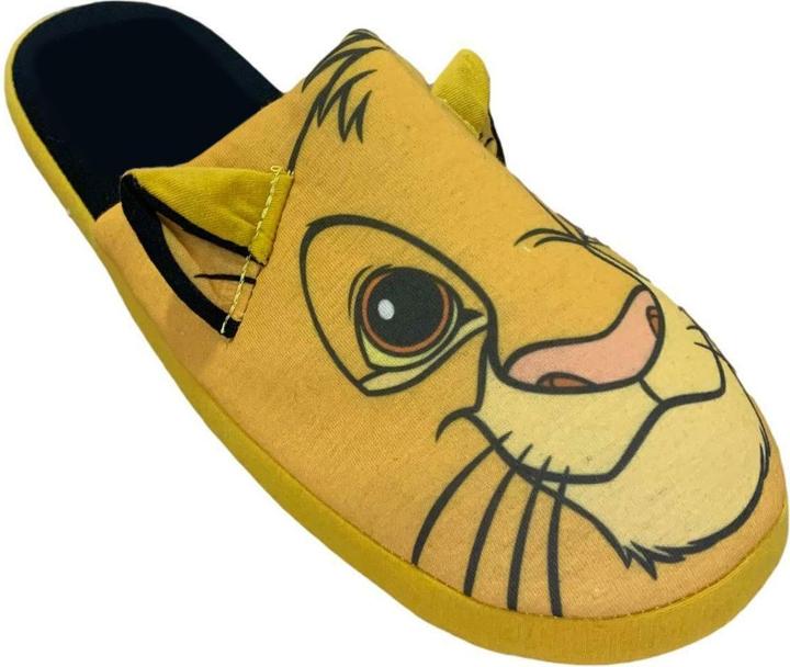 Actual product image The Lion King Childrens/Kids Simba Polyester Slippers (35.5)