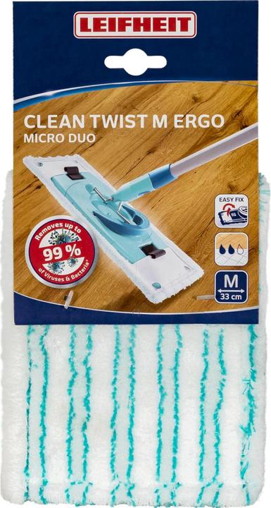 Produktbild Leifheit Wischbezug CLEAN TWIST M Ergo micro duo (1 Stk.)