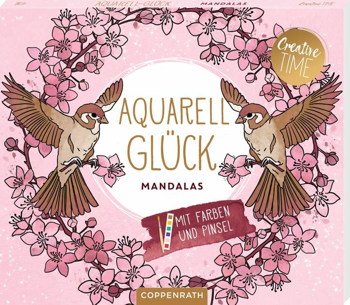 Aquarell-Glück Mandalas (Deutsch, Susanna Hatkemper, 2026)