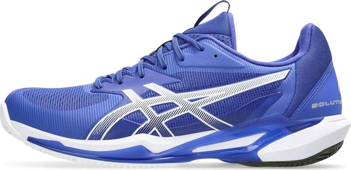 Dark cobalt, White