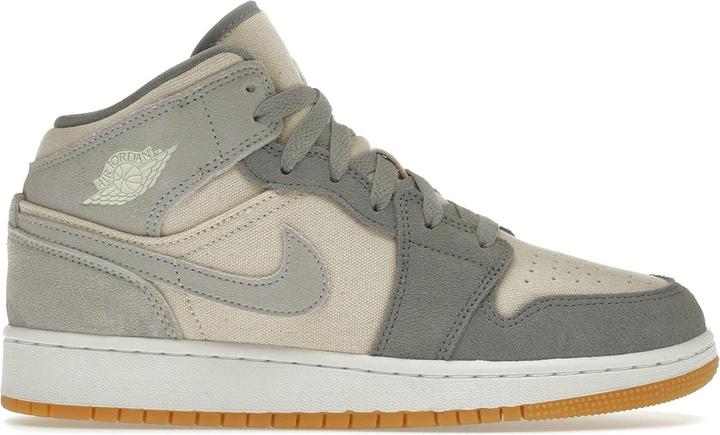 Image du produit Jordan 1 Mid SE Coconut Milk Particle Grey (GS) (36)