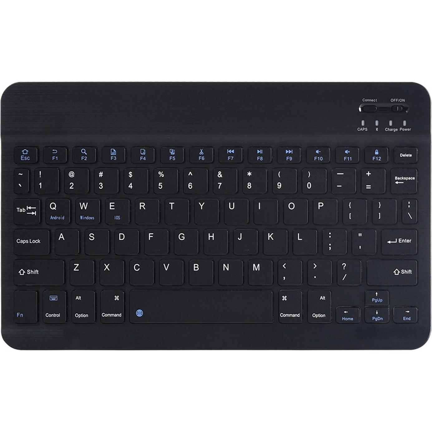 Thumbnail - Lobwerk 2in1 Bluetooth Tastatur und Cover für Huawei Honor 6 T10/T10S Matepad Case Schutz Hülle, Tablet Tastatur, Schwar...