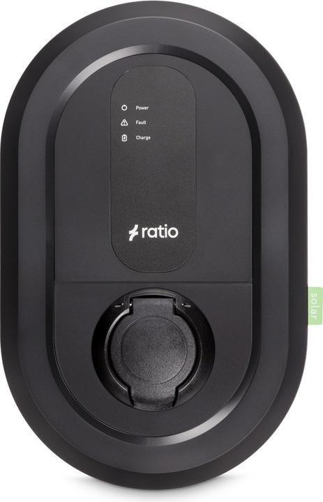Produktbild Ratio Electric Ratio Solar 11-22kW, Typ 2 Buchse, WLAN/LAN/BT (Typ 2, 22 kW, 32 A, Fest verdrahtet)