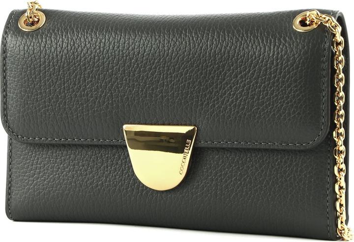 Actual product image Coccinelle Ever Mini Bag Wallet Grained Leather