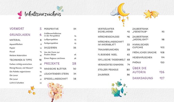 Produktbild Zauberhaftes Watercolor (Deutsch, Carolin Hensler, 2025)