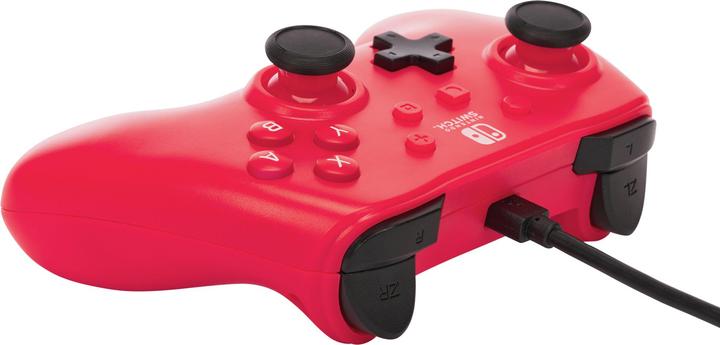 Productafbeelding PowerA Bedrade controller voor Nintendo Switch - Framboosrood (Switch)