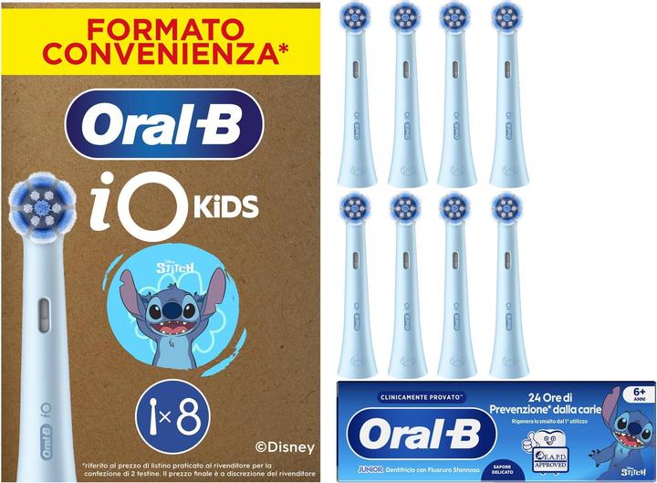 Produktbild Oral-B iO Kids Stitch FFU Aufsteckbürsten (8x)
