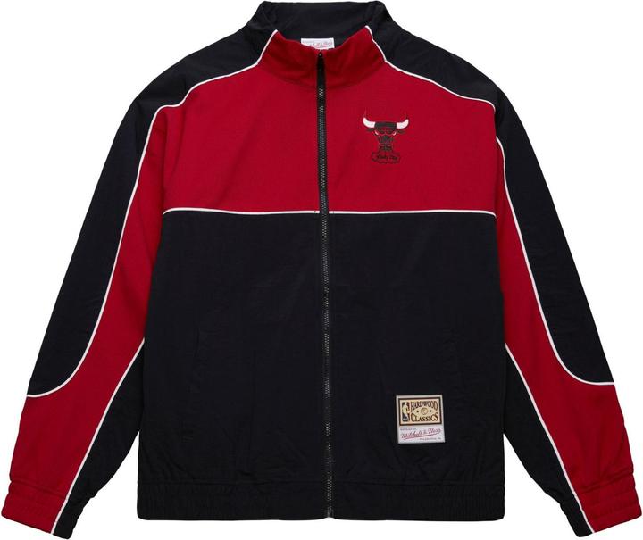 Actual product image Mitchell & Ness M&N Mesh Nylon Track Jacket - NBA Chicago Bulls - M (M)