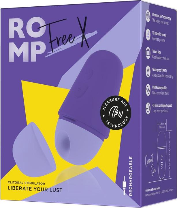 Romp Free X Klitorisvibrator (1 Stk)