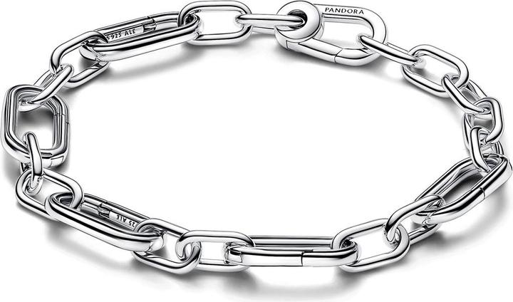 Pandora ME Fünf Aufklappbare Links Gliederarmband (20 cm, Silber 925)