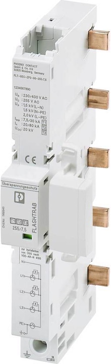 Produktbild Phoenix Contact Kombiableiter Typ 1+2+3 FLT SEC ZP2 3S 255/7.5