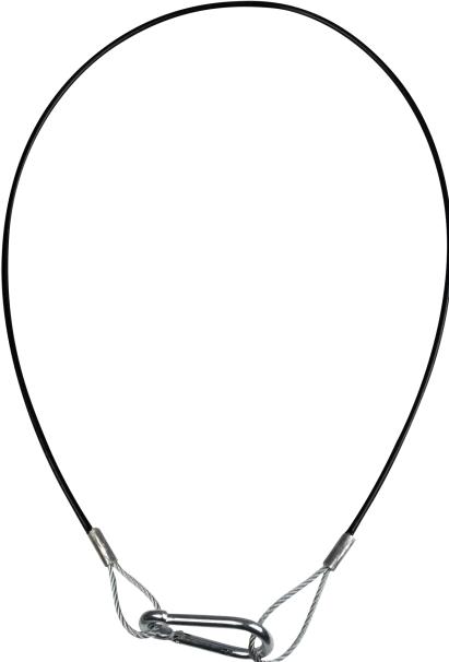 Actual product image Showtec Safety Cable Heavy Duty, 75 cm