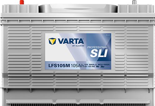 Immagine prodotto Varta Batteria LFS105 M 12V 105Ah 800 IT (A) (12 V, 105 Ah)
