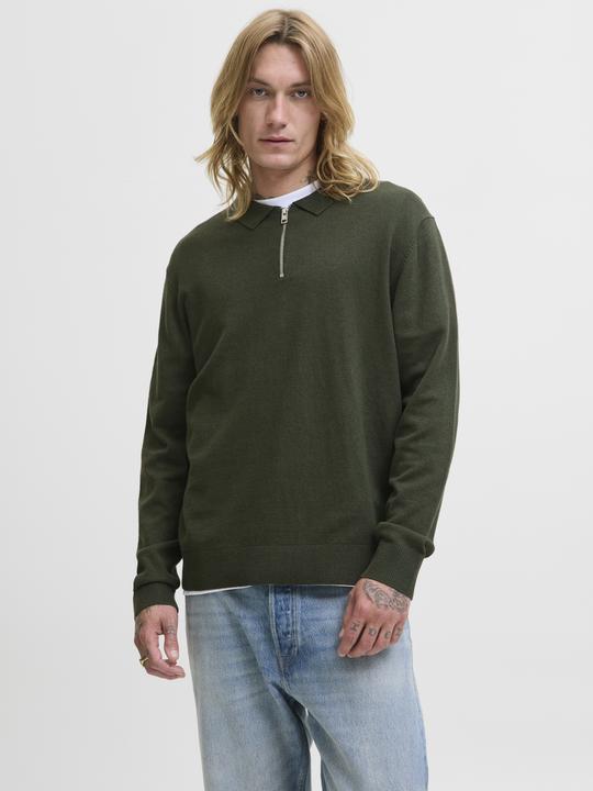 Immagine prodotto Jack & Jones Jjeemil Knit Polo Half Zip Ls Noos (S)