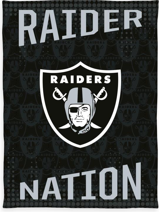 Image du produit NFL Couverture Raiders Wellsoft (200 x 150 cm)