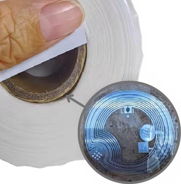 Produktbild Hermex Alternative Etikettenrolle zu Dymo 5XL mit Chip / S0904980 mit Chip (104 mm)