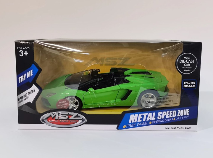 Produktbild MSZ Die-cast model Lamborghini Aventador Roadster, 1:24