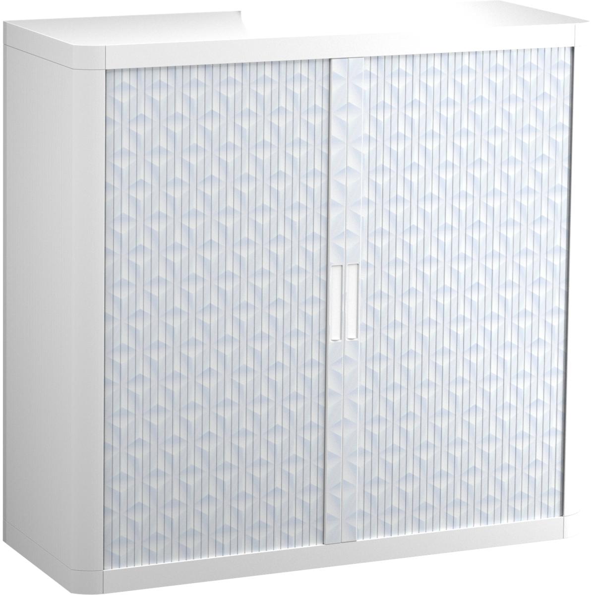 Paperflow, Aktenschrank, easyOffice Classic Chic Rollladenschrank 60006 1 Fachboden 110,0 x 41,5 x 104,0 cm