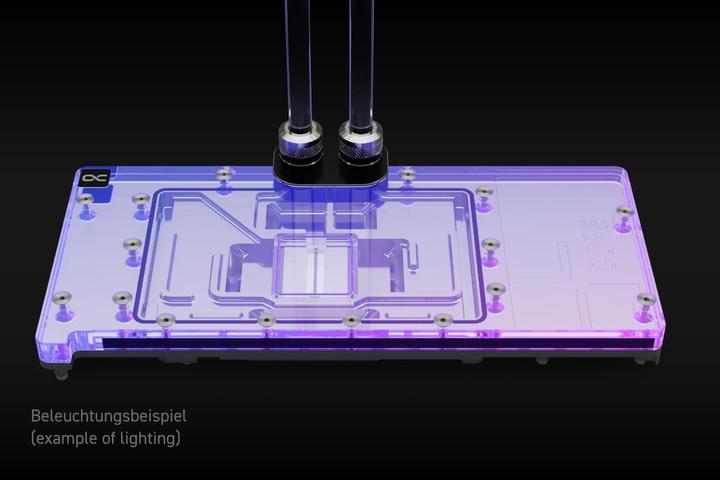 Actual product image Alphacool Core RX 7900XTX/XT Taichi - Phantom with backplate