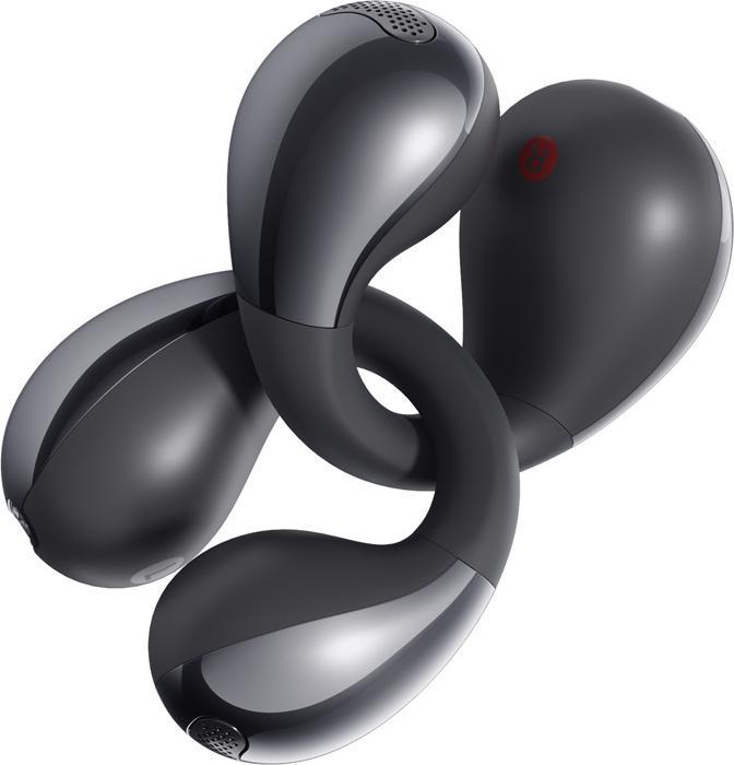 Actual product image QCY Crossky Clip C30S Headphones (black) (NC, 40 h, Wireless)