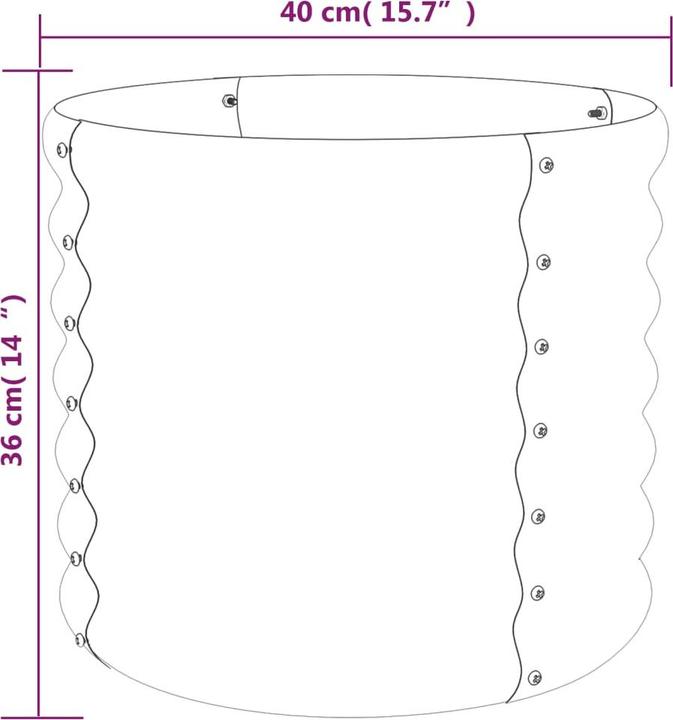 Actual product image VidaXL Yanire (80 cm)