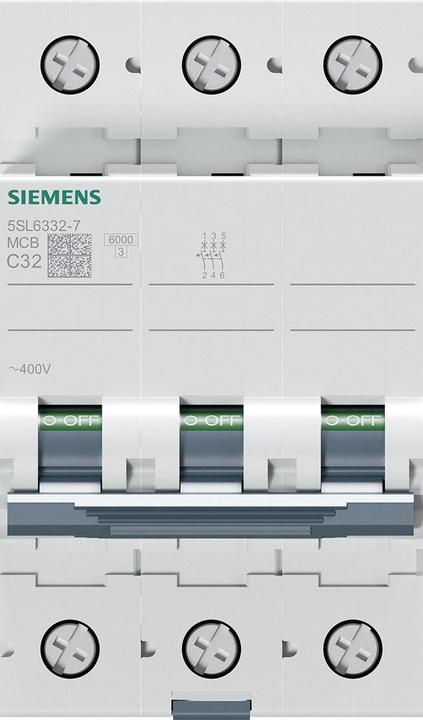 Produktbild Siemens Leitungsschutzschalter 3polig