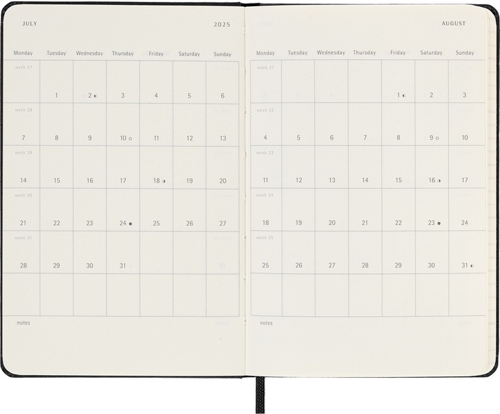 Actual product image Moleskine Notebook (A6, Pocket, English)
