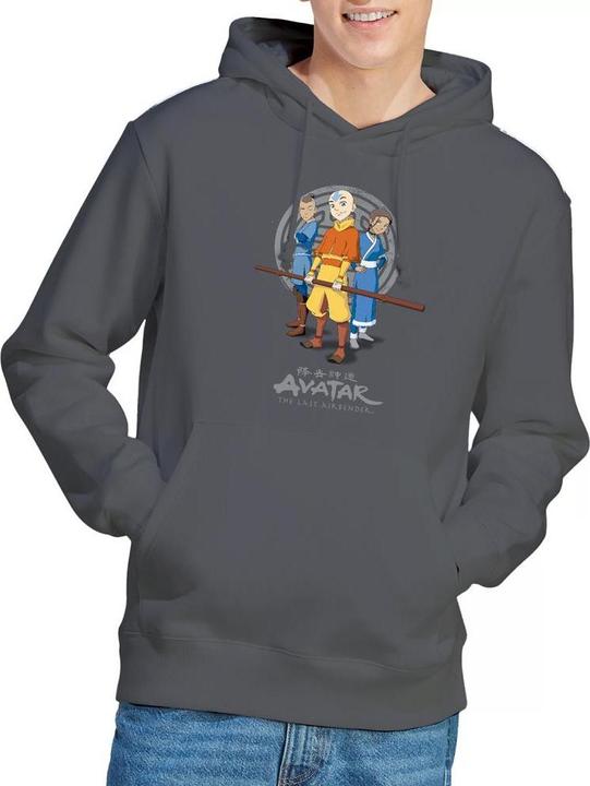 Immagine prodotto Avatar: The Last Airbender Team Avatar Felpa con Cappuccio Uomo (L)