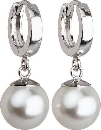 Immagine prodotto Evolution Group - Silver earrings with pearl white 31.151.1