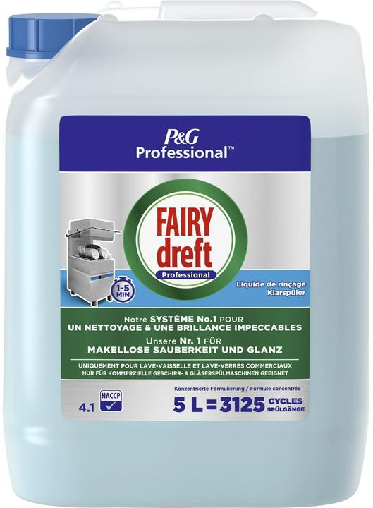 Fairy Produit de rinçage professionnel 5,0 l (Liquide)