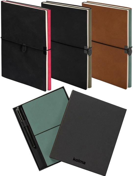 Actual product image Kolma Smooth A5 dotted pink notebook (A5, Dotted, Soft cover)