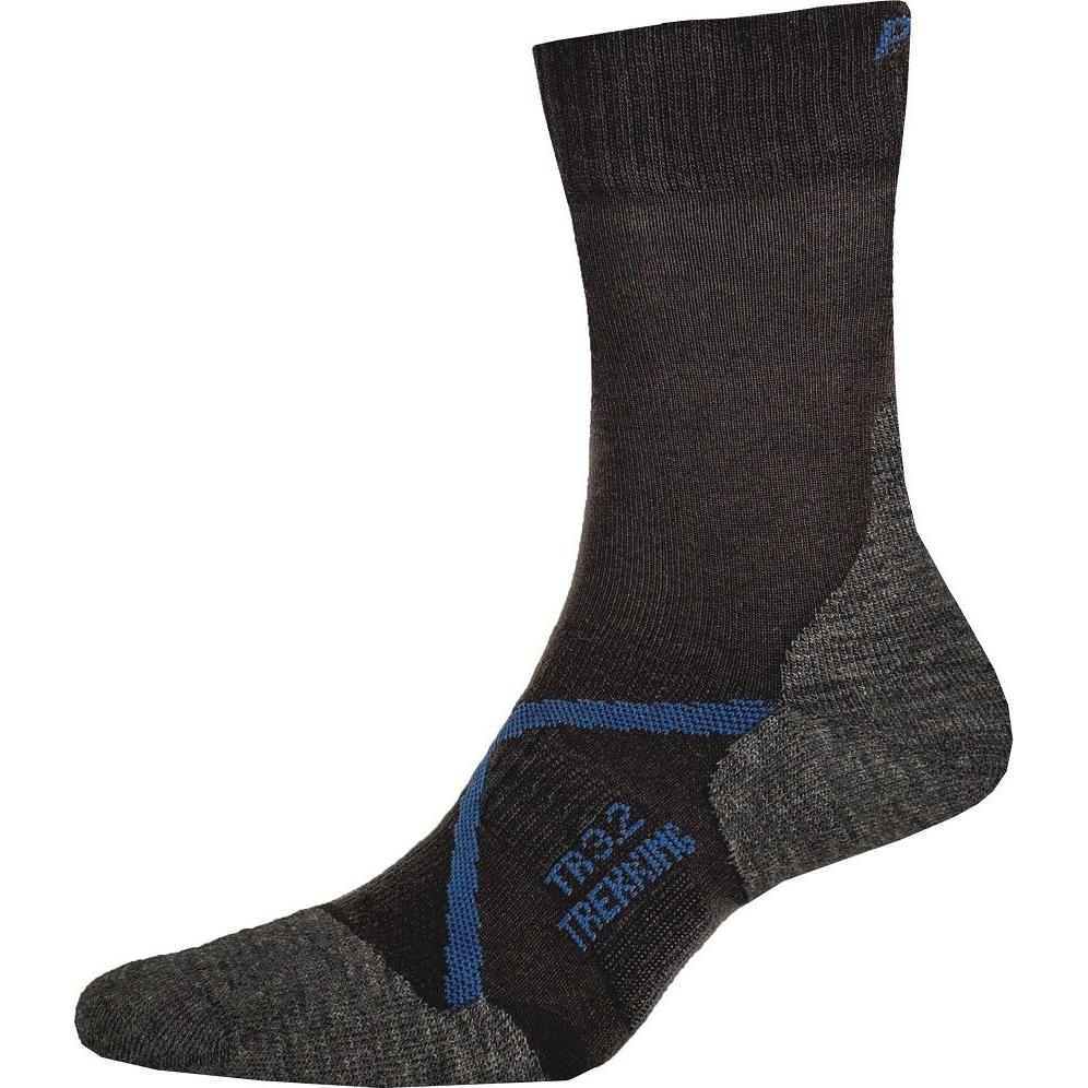 P.A.C., Damen, Sportsocken, PAC TR 3.2 Merino Light (35 - 37), Grau