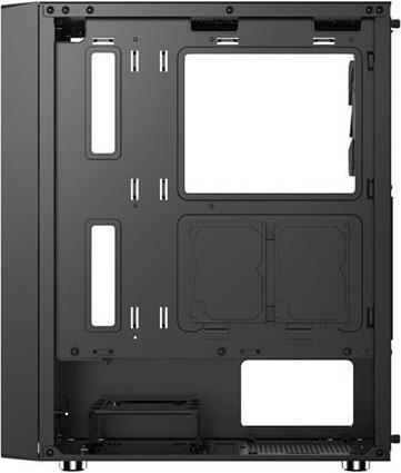 Produktbild 1st Cool 1stCOOL G4, ATX case, USB3.0, USB-C, 2x fan, black (ATX)