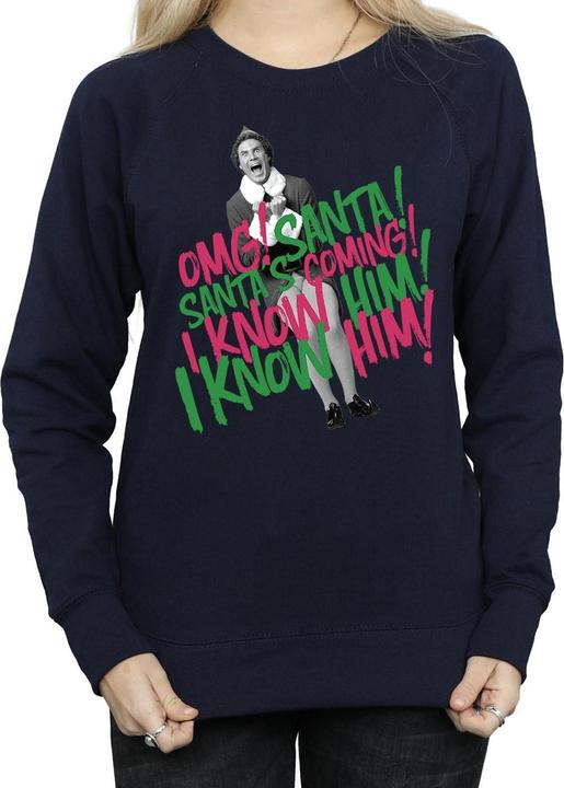 Image du produit Elf - Sweat SANTA'S COMING - Femme (M)