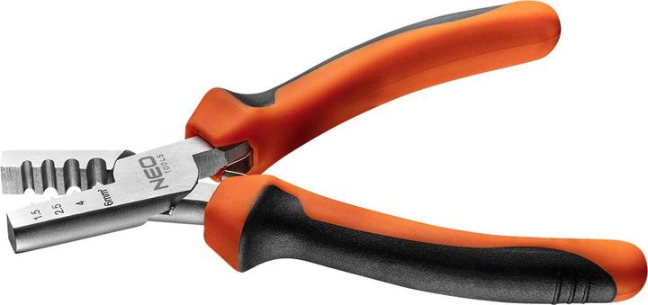 Actual product image Neo Tools Crimping Pliers 1.5-6 mm², 140 mm (01-533) (140 mm)