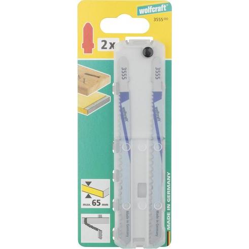 Thumbnail - wolfcraft, Sägeblatt, 2 Stichsägeblätter 3555000 Hol