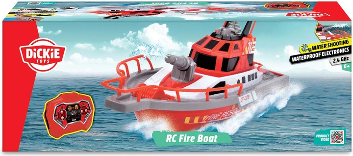 Produktbild Dickie RC Steuerbares Feuerlöschboot