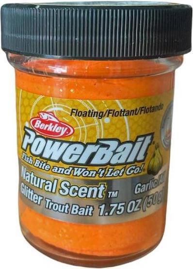 Produktbild Berkley Powerbait Natural Fluorescent Orange Garlic