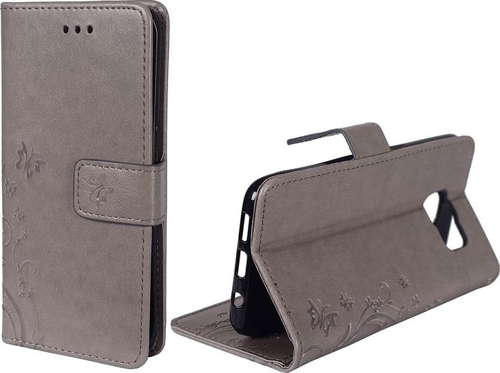 Produktbild König Design Schutz Handy Hülle für Samsung Galaxy S7 Edge Case Cover Tasche Wallet Etui Neu (Samsung Galaxy S7 Edge)