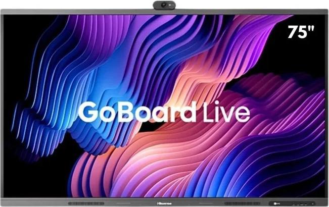 Image du produit Hisense 75MR6DE GoBoard - 75 pouces - 350cd/m? - Ultra-HD - 3840x2160 pixels - 20 points (3840 x 2160 pixels, 75")