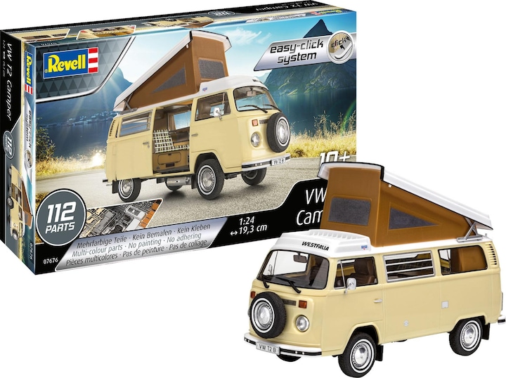 Actual product image Revell Model Set VW T2 Camper (easy click)