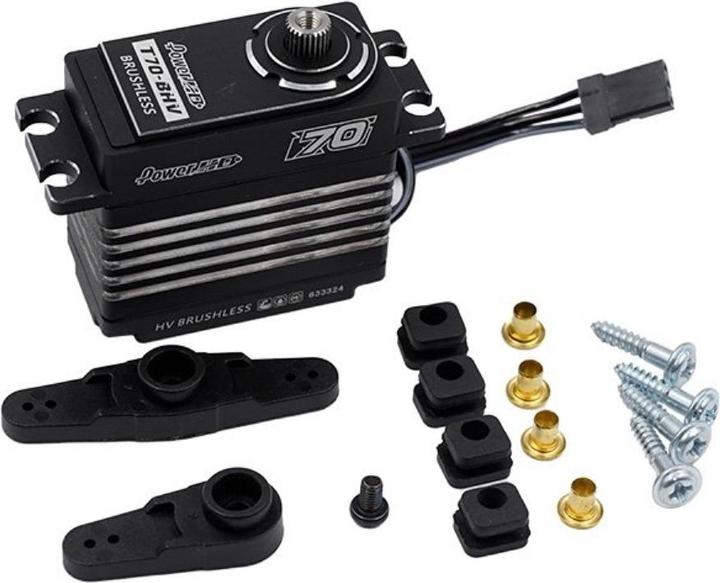 Immagine prodotto Power HD Servo T70-BHV / 70kg / 0.12sec. / 7.4V Digital / Buggy 1:8