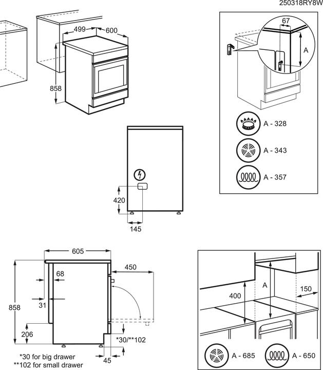 Image du produit Electrolux FEH5KP104