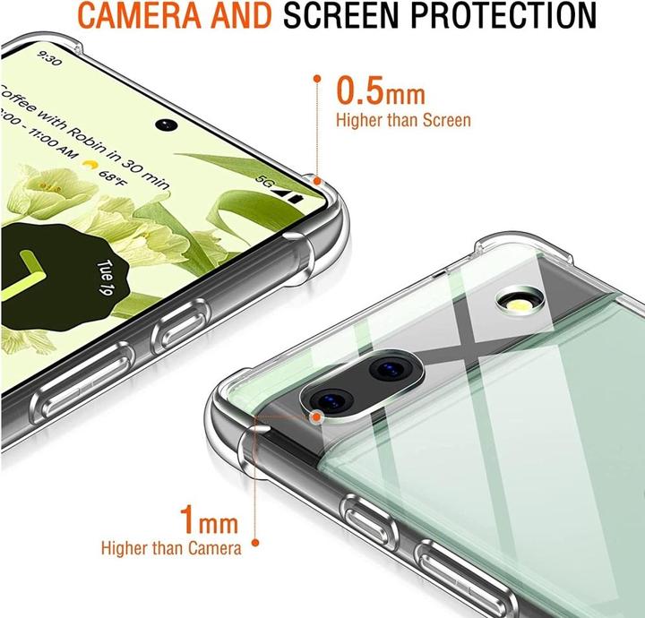 Produktbild Screenguard Crystal Clear Case Bumper (Google Pixel 6a)