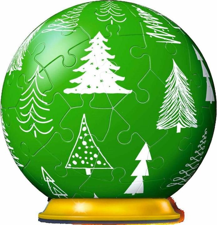 Actual product image Ravensburger Puzzle Ball Christmas Ball Fir Tree (54 pieces)